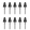 Pack of 10 black Kobo Stylus 2 replacement tips.